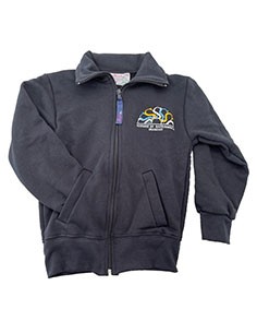 Felpa con zip primaria e secondaria